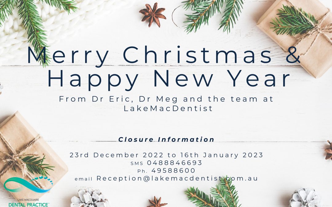 Merry Christmas from your LakeMacDentist team!